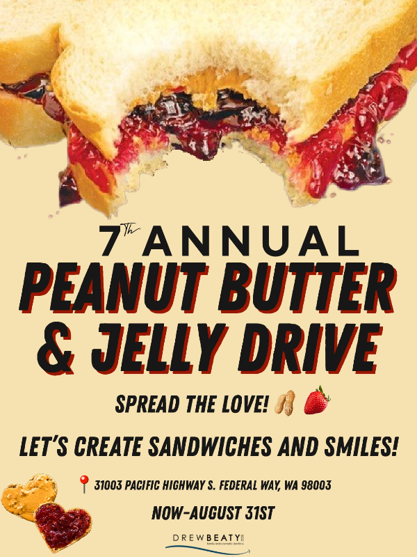 soccer donation drive flyer